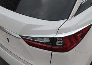 Накладки на задние фонари реснички для Lexus RX350 450H 2016-2017 